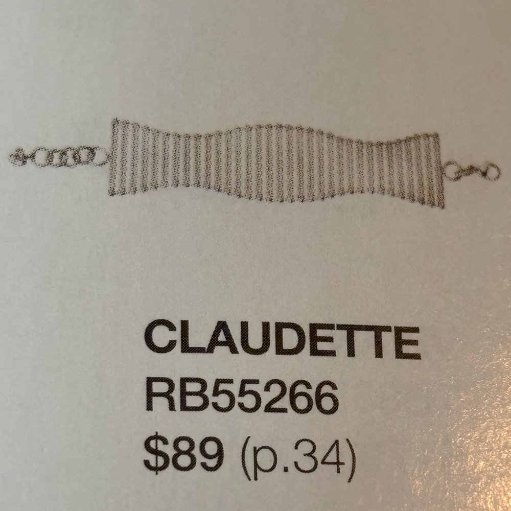Tocara Claudette Stainless steel Bracelet